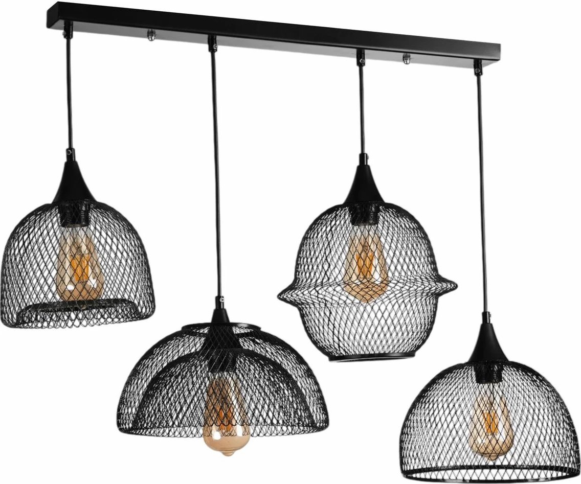 Llambë tavani Opviq, 9077-3, metal i zi