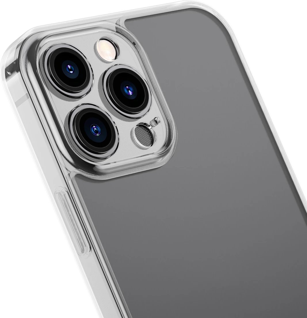 Mbështjellës Baseus Frosted Glass Case për iPhone 13 Pro, Transparent Mbështjellës Baseus Frosted Glass Case për iPhone 13 Pro, Transparent