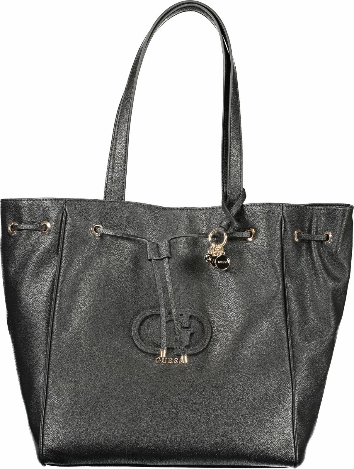 Çantë GUESS JEANS CALEBRA BAG femra, e zezë