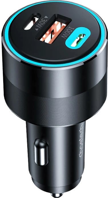 Karikues veture Choetech TC0011, 130W, 2x USB-C, 1x USB-A, i zi