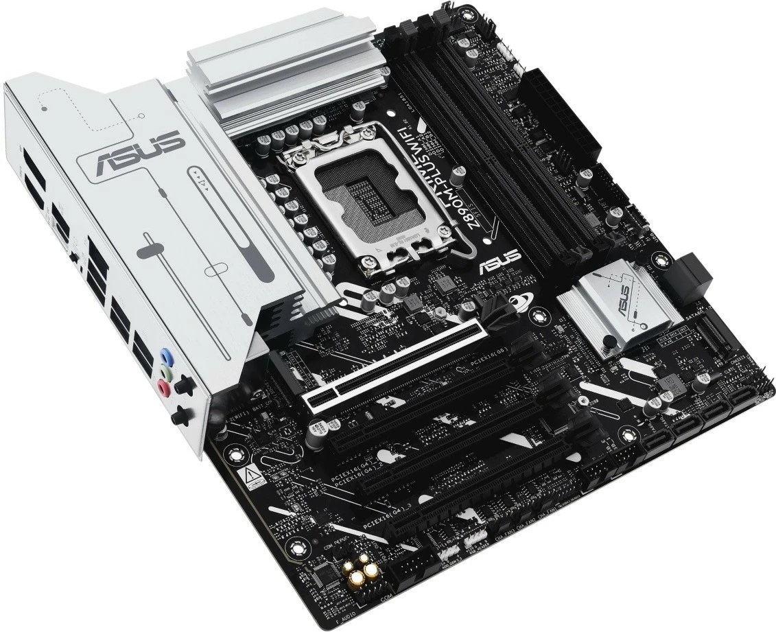 Pllakë amë, Asus PRIME Z890M-PLUS WIFI, LGA1851 Intel Z890, 4x DDR5, mATX, PCIe 5.0, WiFi, TB4/DP