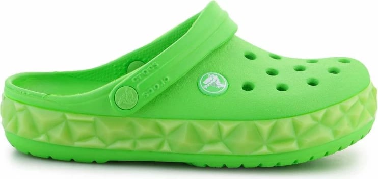 Papuqe për fëmijë Crocs, të gjelbra