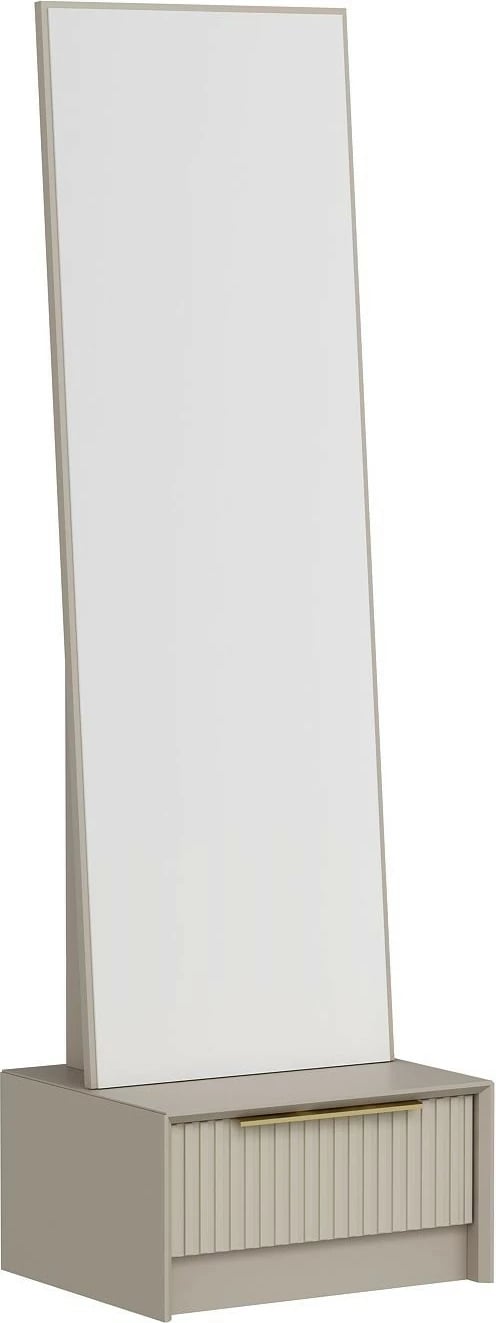 Tavolinë grimi Skye Decor, ngjyrë guri, Luxe