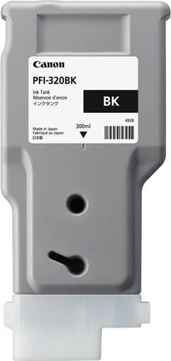Toner Canon PFI-320BK, 300 ml, Ngjyrë e zezë