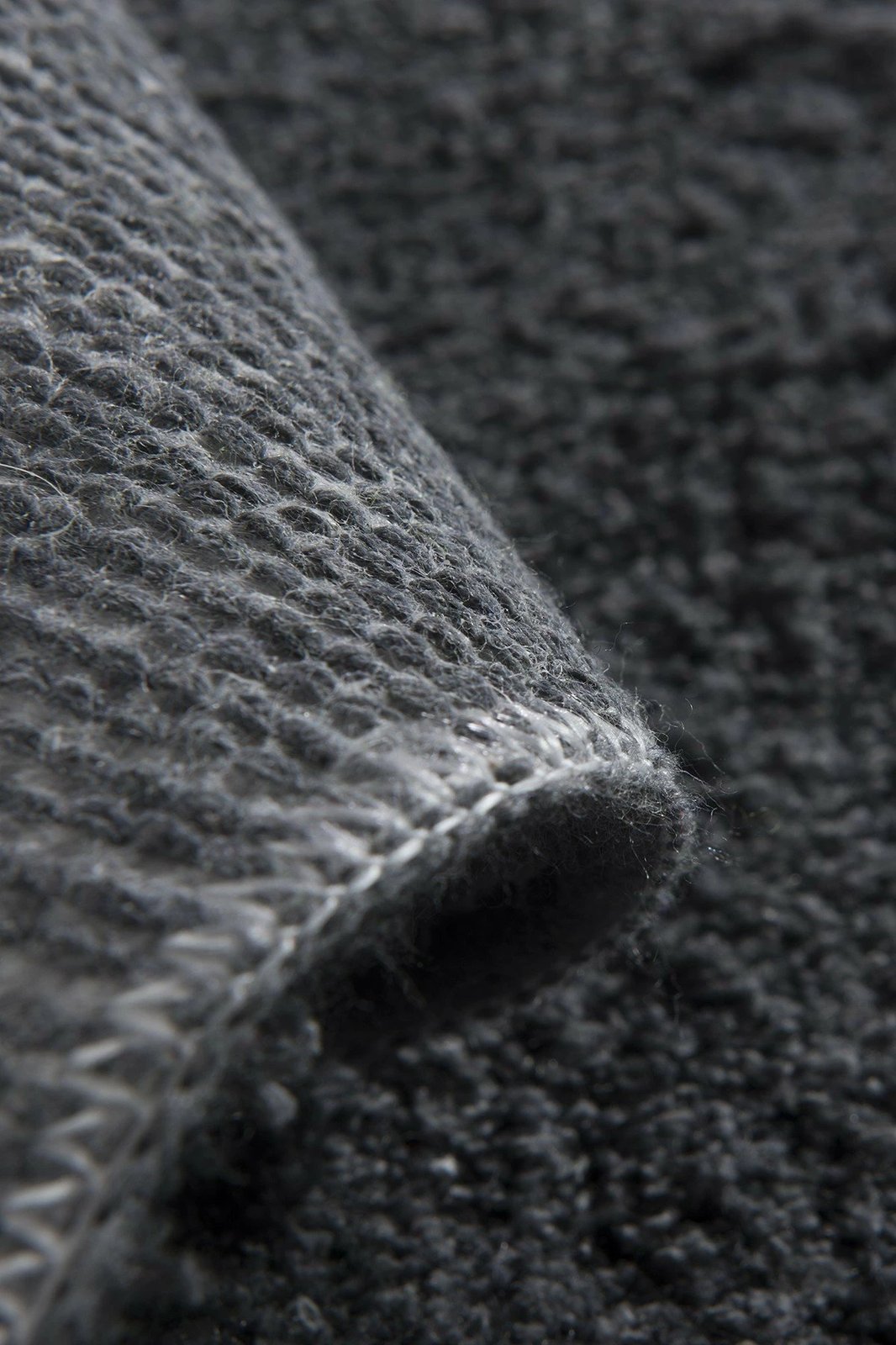 Set tapetesh për banjo akrilik (2 copë), ngjyrë antracit, Mijolnir