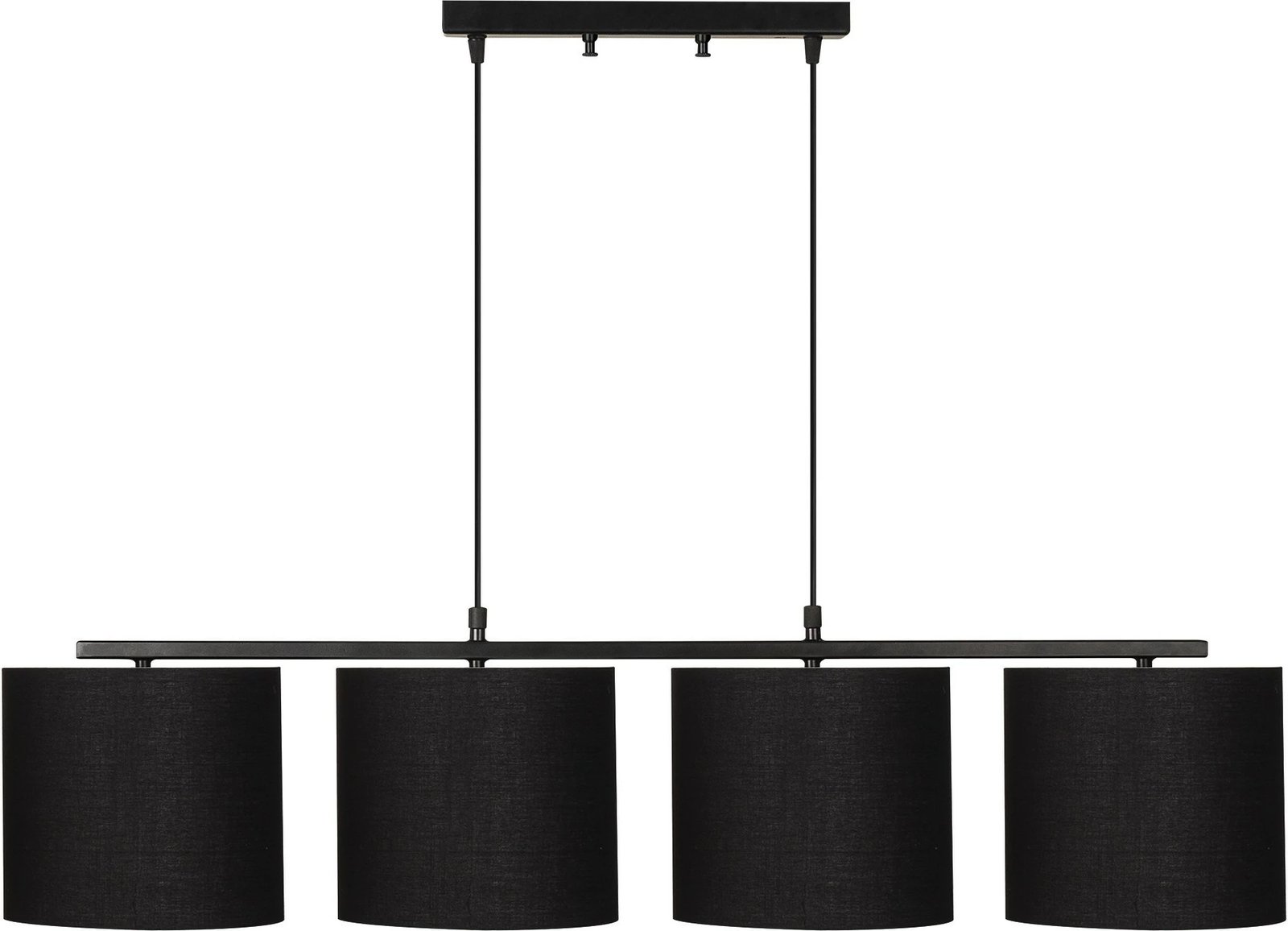 Llambë tavani Opviq, Valiz - 4711, ngjyrë e zezë, moderne, 110x25cm