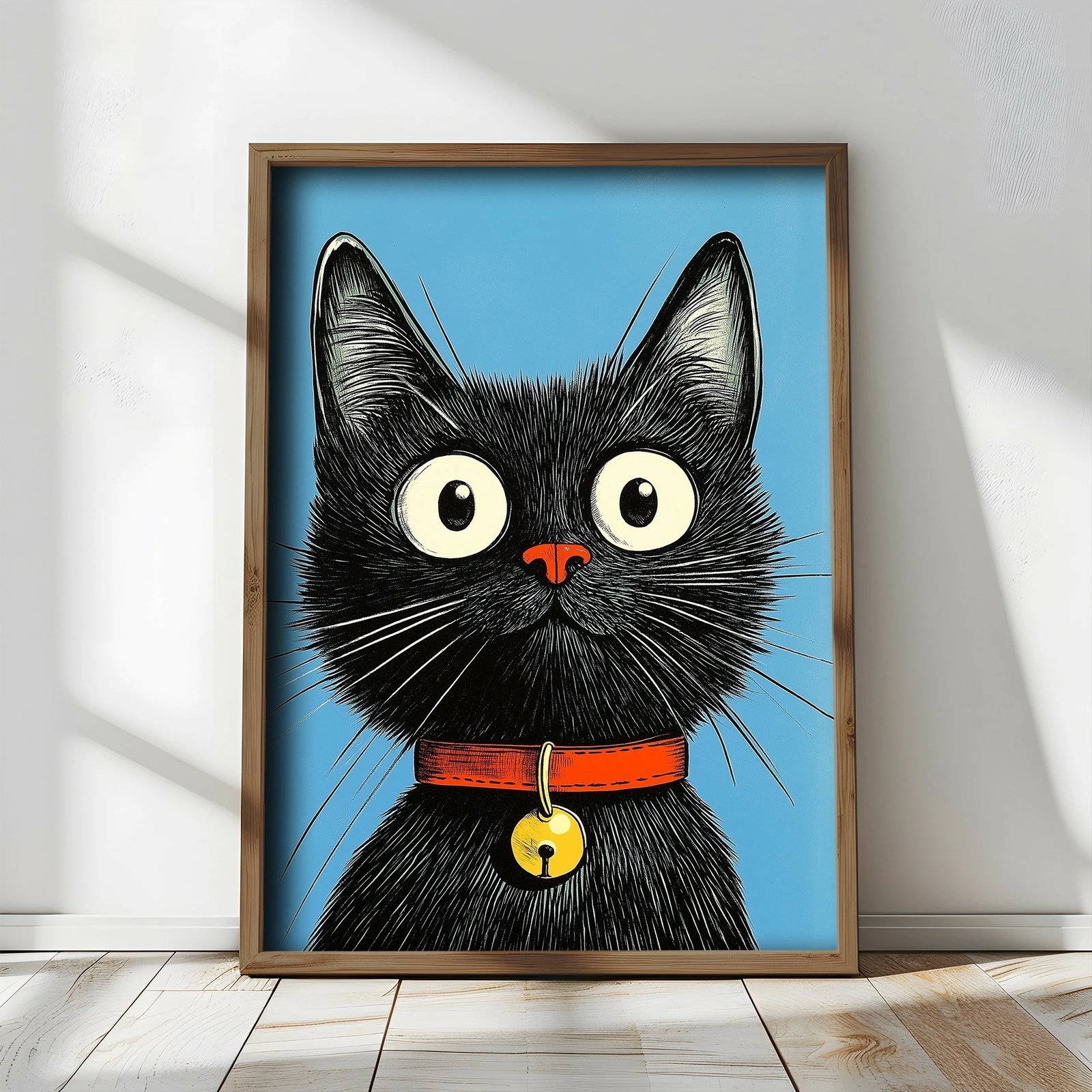 Pikturë dekorative me kornizë MDF, Wallity, TUN001-XL, shumëngjyrëshe, 50x70x3.5cm