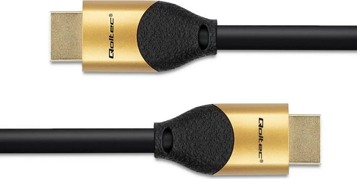 Kabllo HDMI Qoltec 50357, Ultra High Speed 2.1, 5m, E zezë