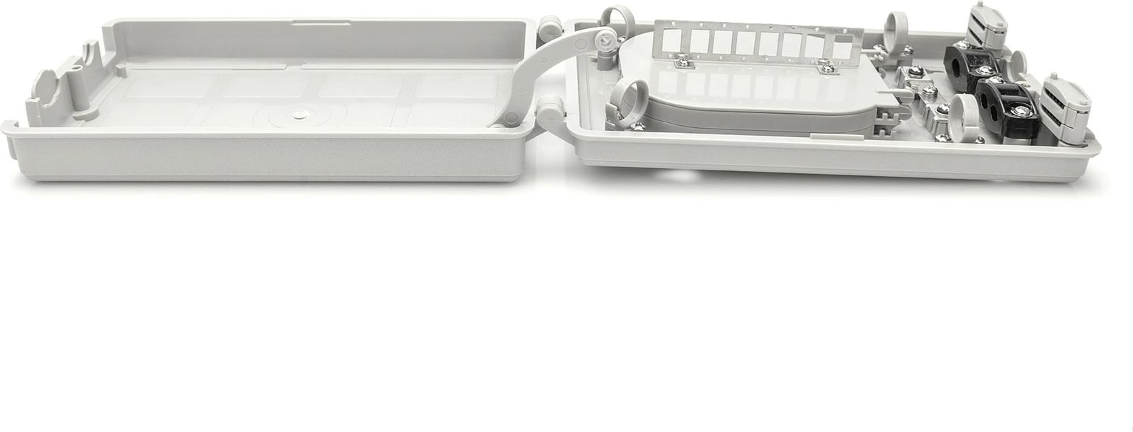 Kuti shpërndarëse fibra optike Digitus, 8x SC SX, 160x300x43mm, gri