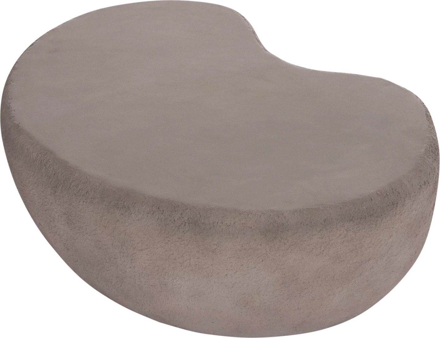 Tavolinë kafeje GERSON, fibër-cement, ngjyrë gri, FH18151.03L, 122x78.5x40cm