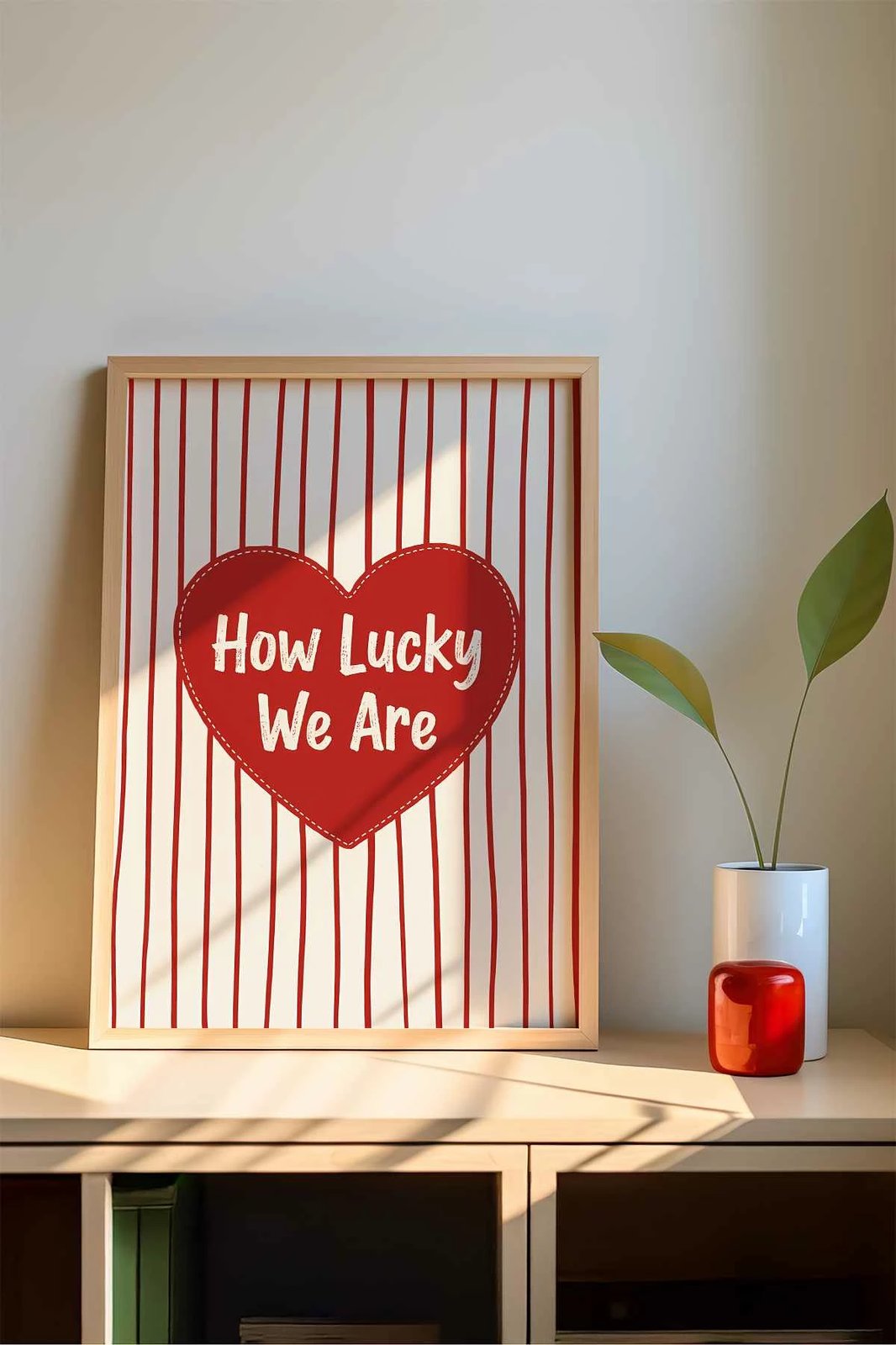 Pikturë dekorative me kornizë MDF, Wallity, shumëngjyrëshe, 33x48cm