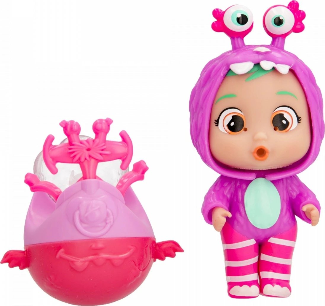 Kukull Cry Babies Stars Jumpy Monsters Bubu, Tm Toys, plastikë, për vajza, pa bateri, vjollcë Kukull Cry Babies Stars Jumpy Monsters Bubu, Tm Toys, plastikë, për vajza, pa bateri, vjollcë