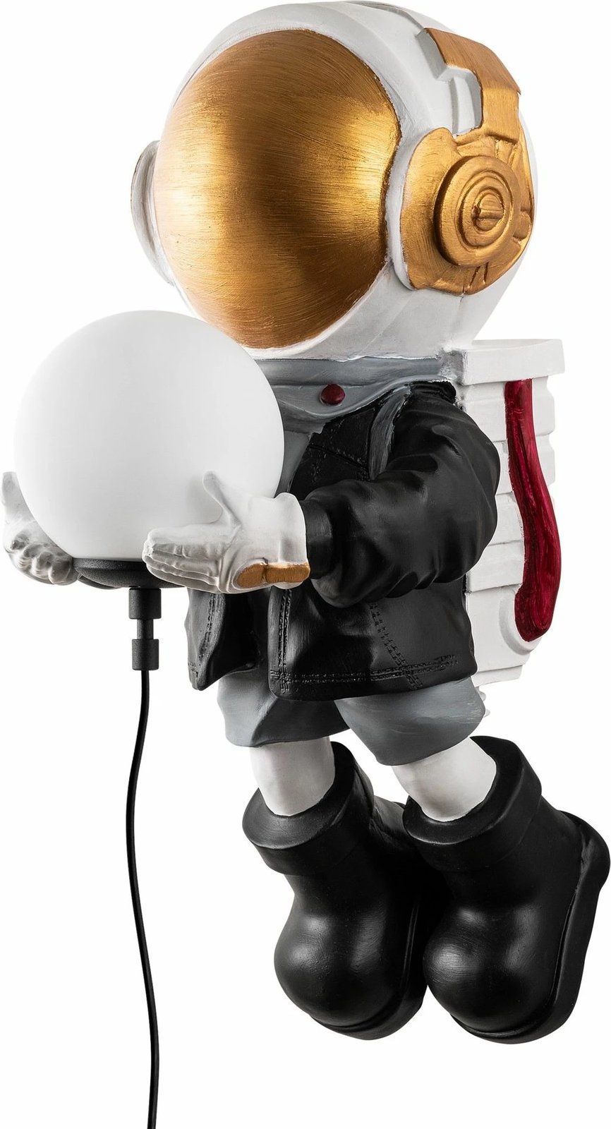 Llambë muri Opviq, astronaut, shumëngjyrëshe, 25x35x65cm