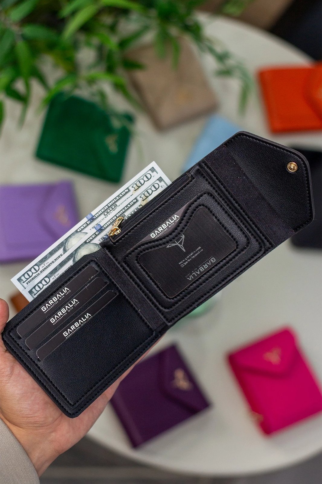 Portofol për gra, Zoozie Bags, Peru, ngjyrë e zezë