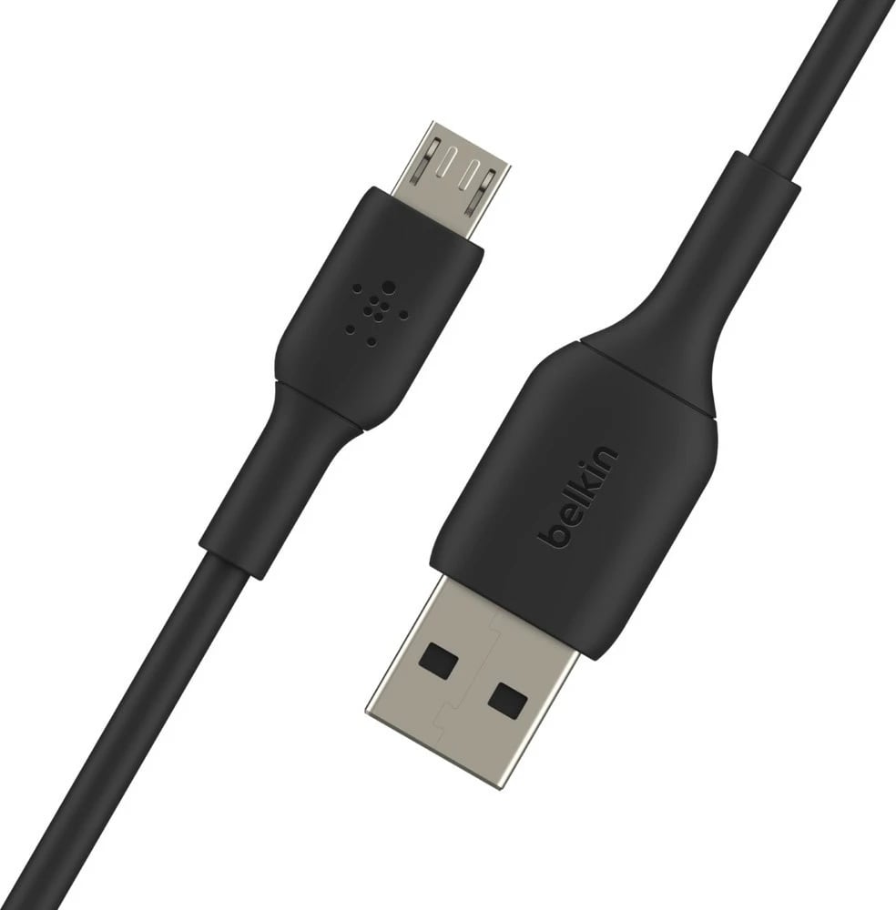 Kabllo Belkin Micro-USB/USB-A, 1m, e zezë