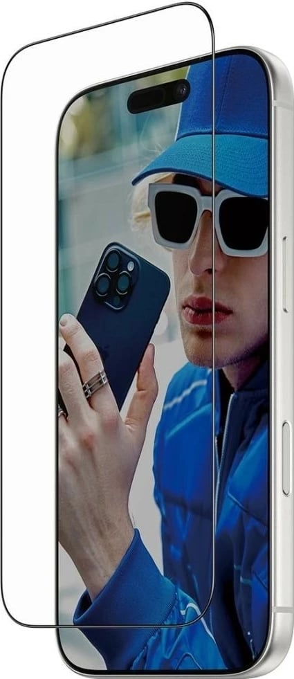 Xham mbrojtës PanzerGlass Ultra-Wide Fit Fastfit për iPhone 17 Pro transparent