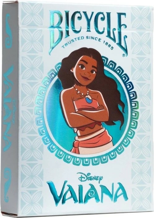 Letra loje Bicycle Disney Vaiana, për fëmijë dhe familje, Anglisht