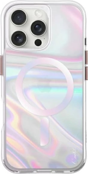 Mbështjellës UNIQ Coehl Savon me karikim magnetik për iPhone 16 Pro Max, Transparent