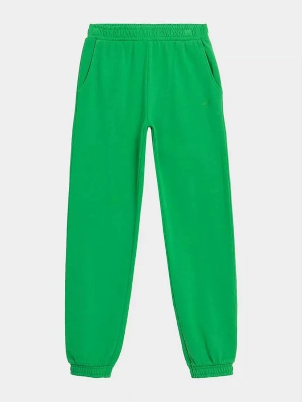 Pantallona për vajza 4F, të gjelbërta