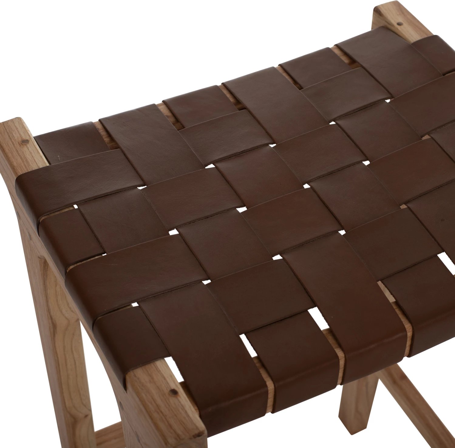 Karrige për bar, dru teak, FH99382.01, 40x35x65 cm