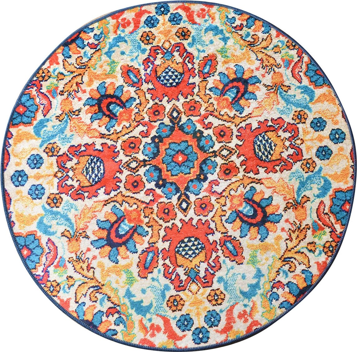 Qilim rrumbullak, shumëngjyrësh, Conceptum Hypnose Mood, 100 cm