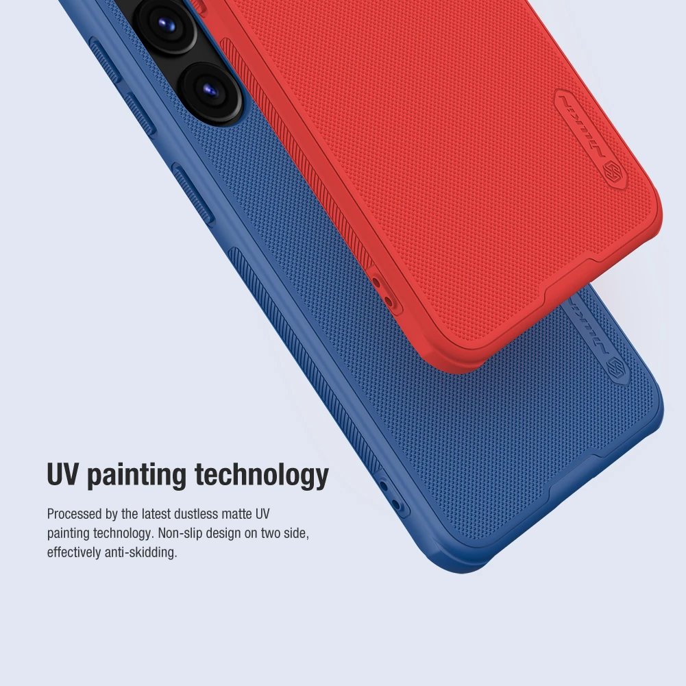 Mbështjellës Nillkin Super Frosted Shield Pro për Samsung Galaxy S24+, Kuq