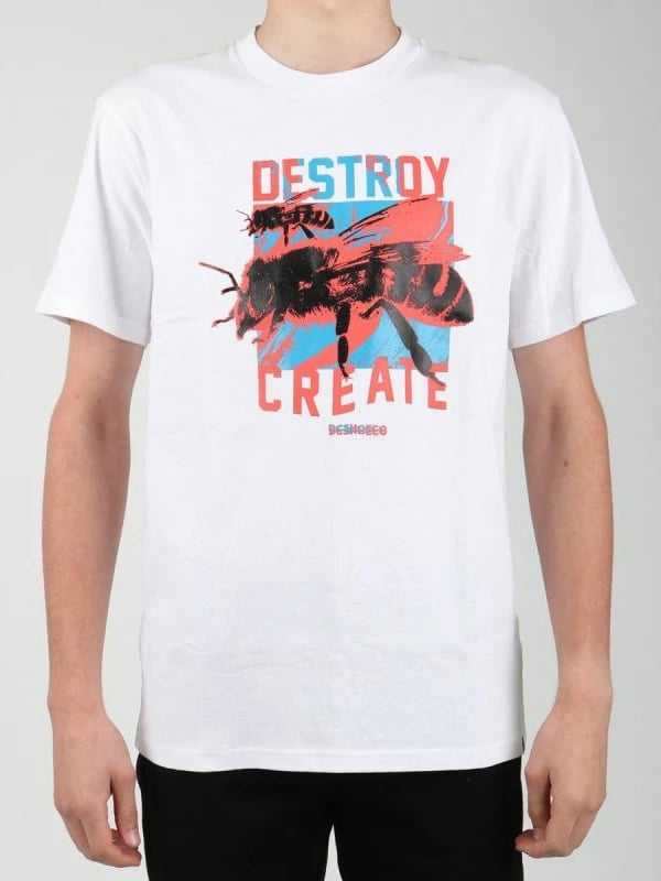 Maicë për meshkuj DC, e bardhë