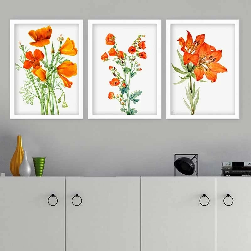 Pikturë dekorative me kornizë (3 copë), Wallity, 3BC_12613512_5575