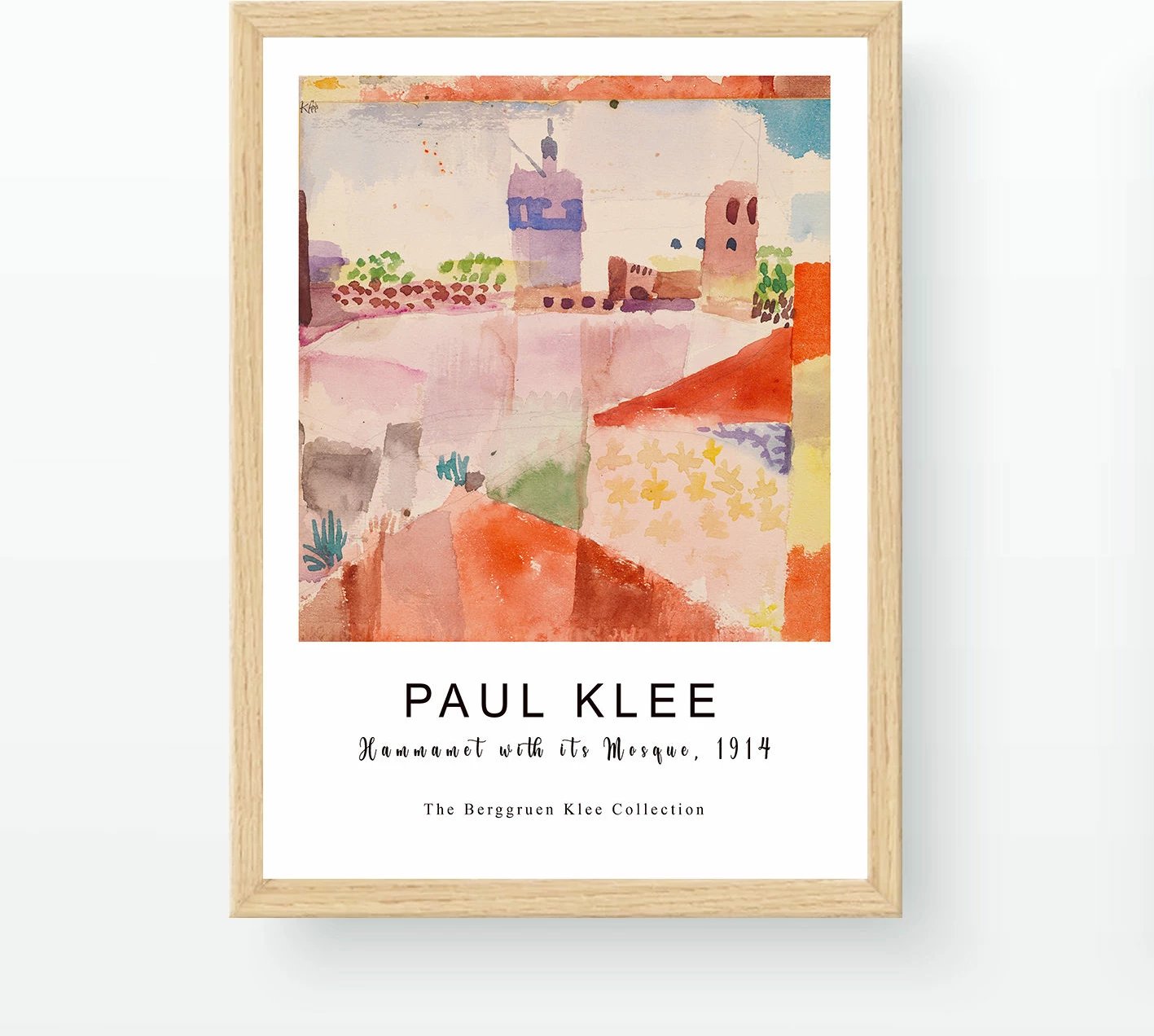 Pikturë dekorative me kornizë Wallity, NC815001-5575, shumëngjyrëshe, 55x75cm