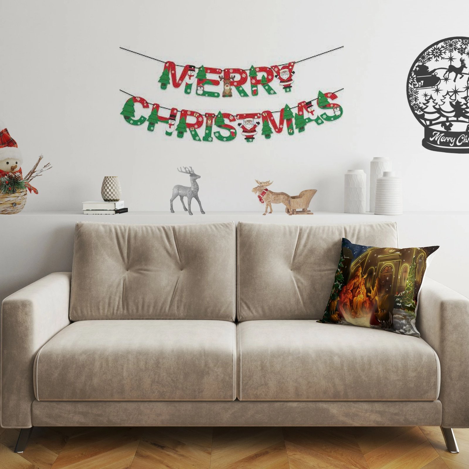 Jastëk dekorativ Evila Originals, YY202356, shumëngjyrësh, 43x43cm