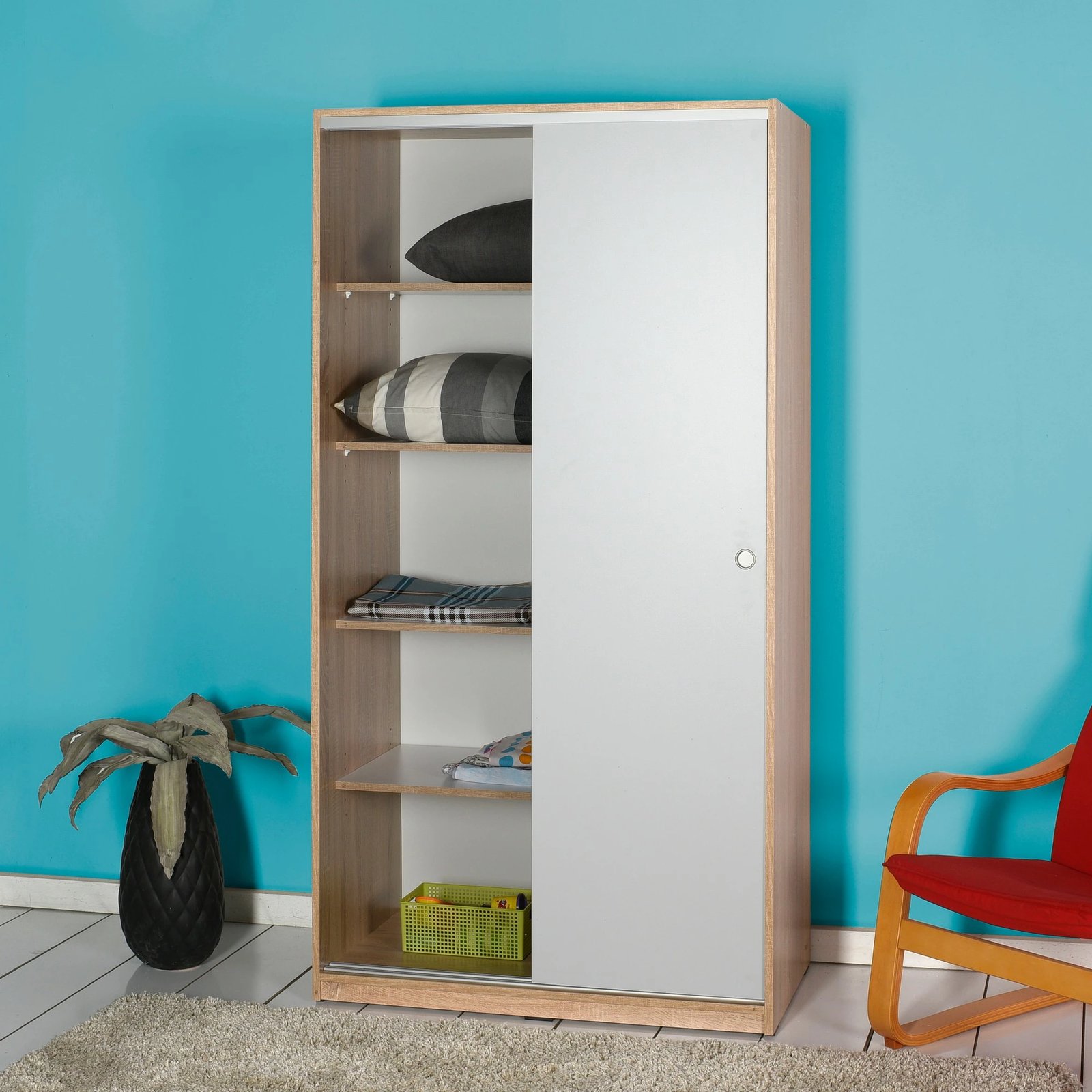 Dollap Hanah Home, SWD-431-SB-2, salmon e bardhë