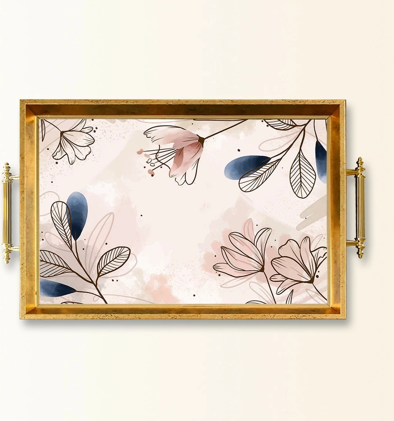 Tabaka dekorative prej qelqi, shumëngjyrëshe, Aberto Design, TPEA9797