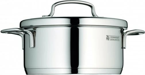Tenxhere e vogël WMF Mini Kochtopf 14cm, kapak metalik, 0.9L, çelik inox