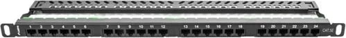 Patch panel Lanberg PPU5-0024-B, 0.5U, Metal, Zi