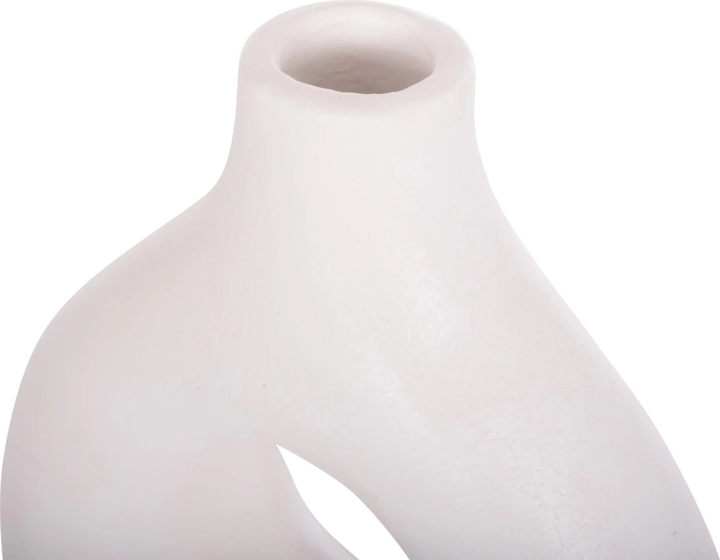 Vazo dekorative tavoline FIORIN, terrakotë e bardhë, FH4666.02S, 21x7.5x31cm