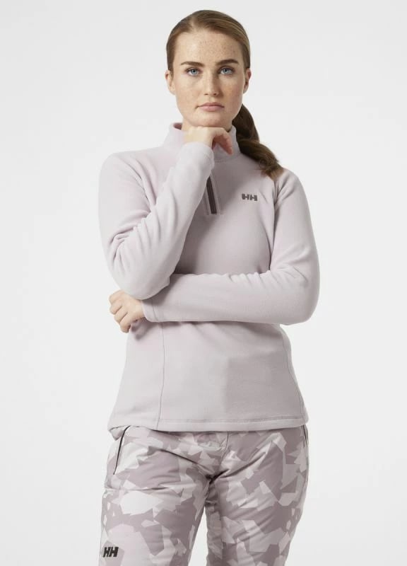 Duks me gjysmë zinxhir Helly Hansen për femra, ngjyrë krem