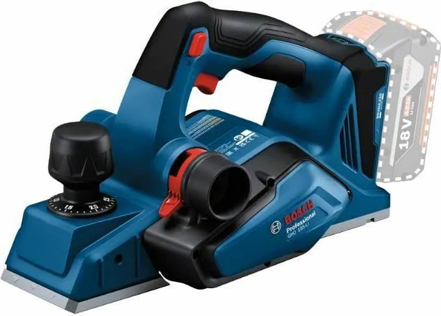 Strugë elektrike BOSCH GHO 185-LI SOLO, pa kabllo, 18V