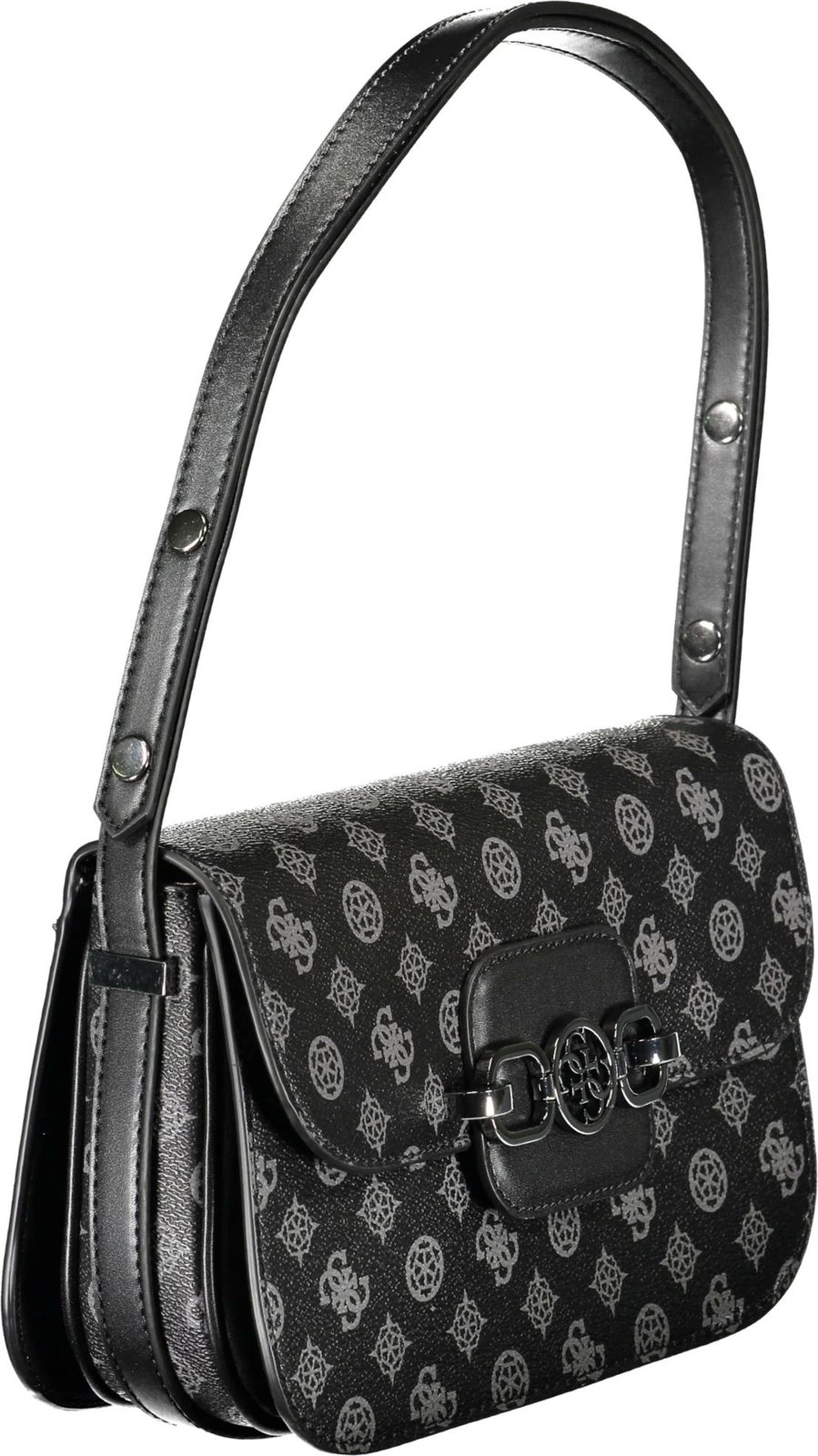 Çantë krahu për femra Guess Jeans, e zezë