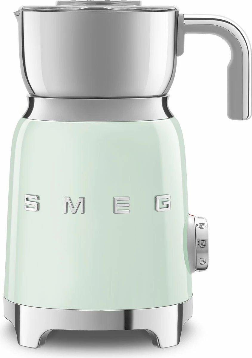 Shkumues qumështi SMEG MFF11PGEU, i gjelbër