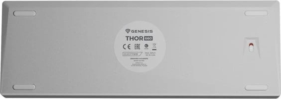 Tastierë Gaming Genesis, e bardhë