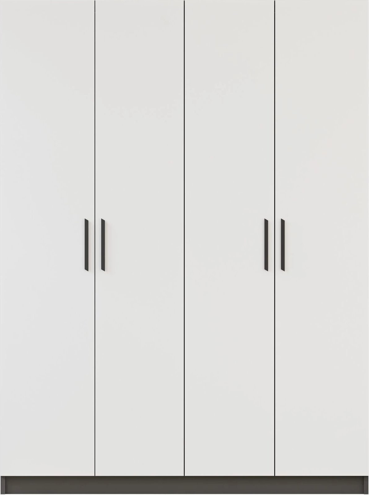 Dollap Skye Decor, ngjyrë e bardhë mat dhe antracit, Rb-183-01