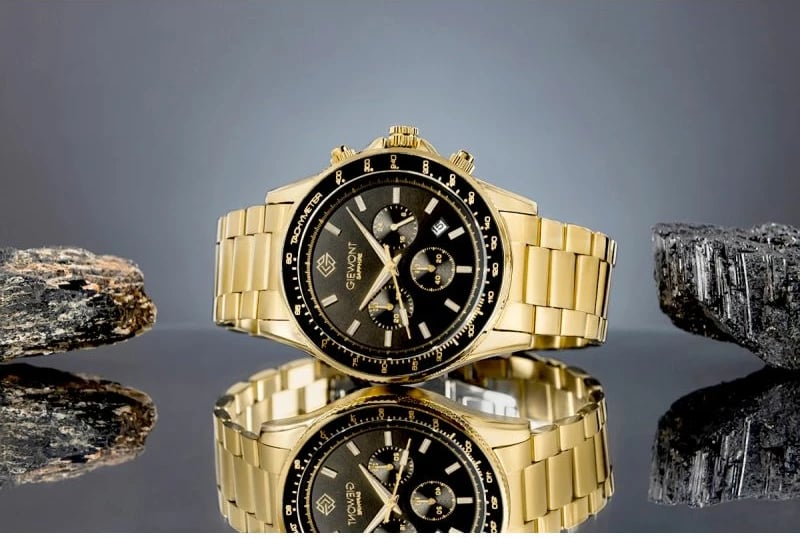 Orë dore për meshkuj Giewont, e zezë