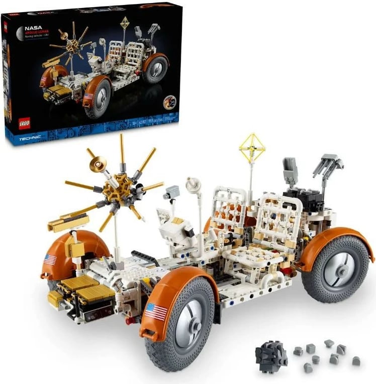 Set ndërtimi LEGO Technic NASA Apollo LRV 42182, 1913 pjesë, plastikë