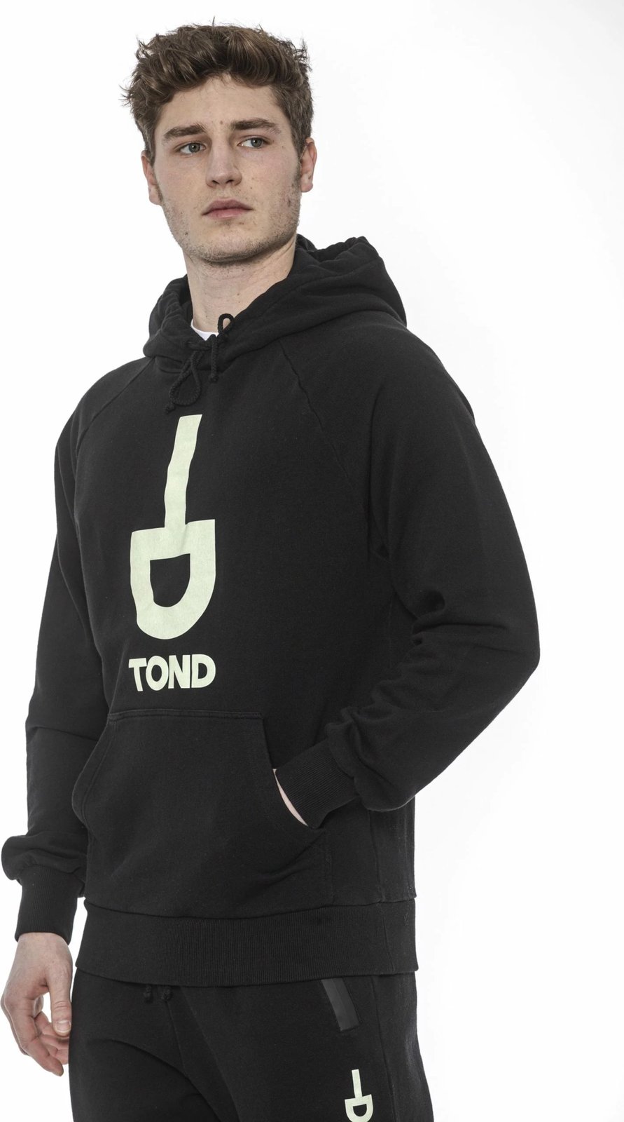 Duks për meshkuj Tond, i zi 