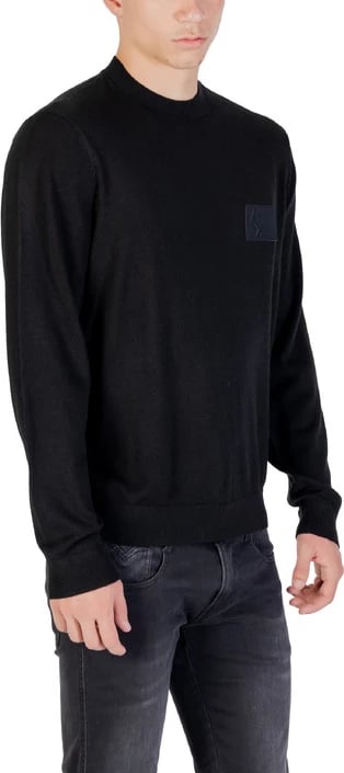 Xhemper për meshkuj Armani Exchange, i zi