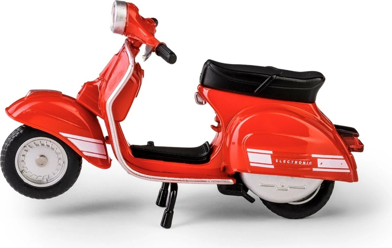 Model motoçikletë Daffi Vespa 200 Rally 1976, 1:18, e kuqe Model motoçikletë Daffi Vespa 200 Rally 1976, 1:18, e kuqe