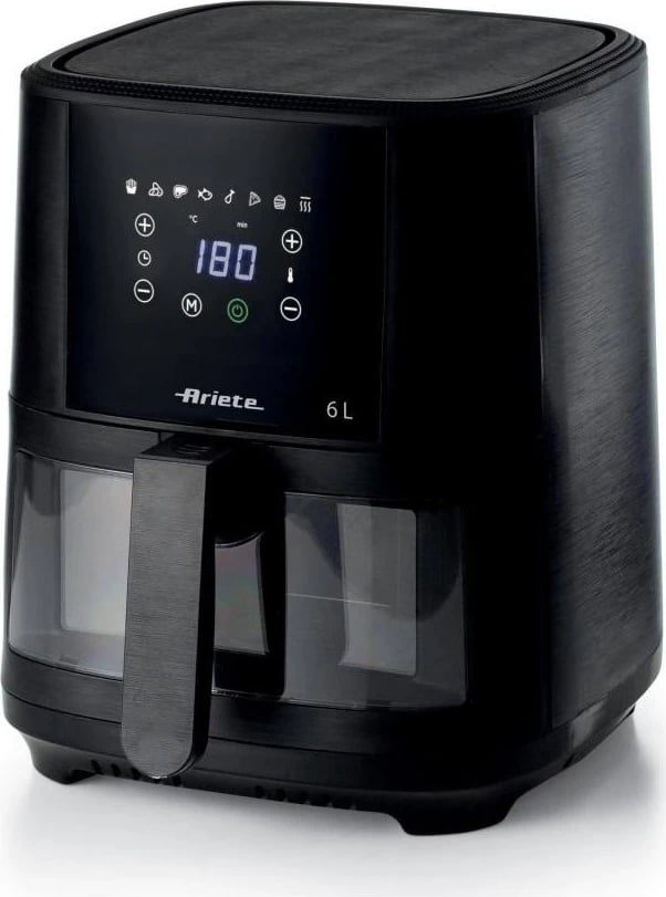 Fritezë me ajër Ariete 4626/00, 6L, 1300W, e zezë