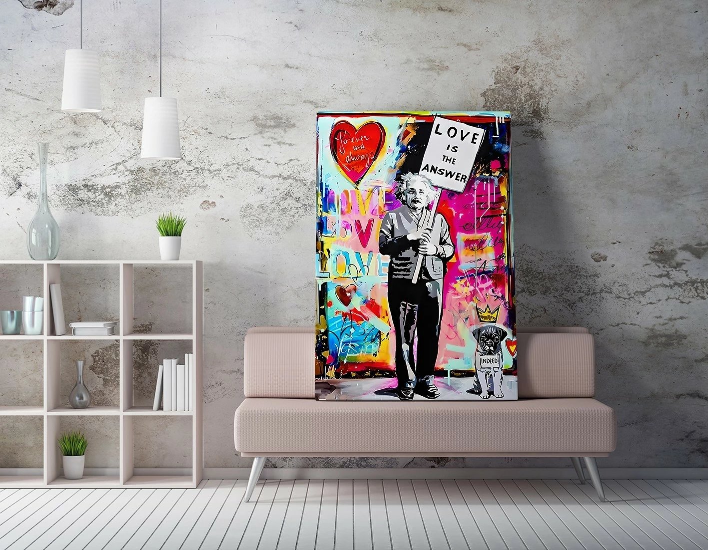 Pikturë dekorative në kanavacë, Wallity WY356, 50x70cm