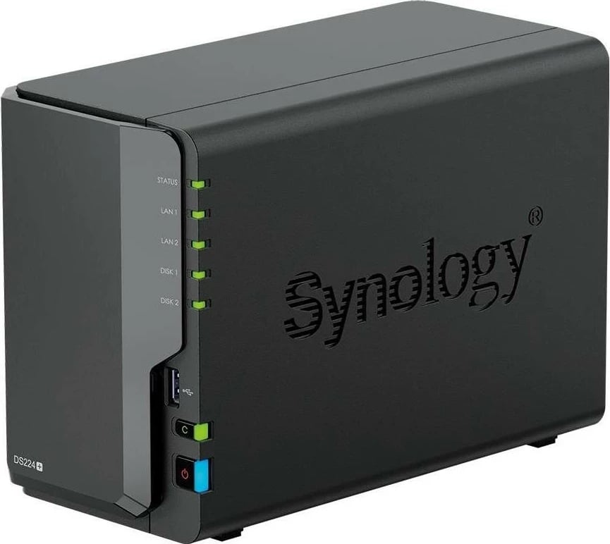 NAS Synology DS224+ 2x HAT3310-8T 16TB, zi