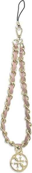 Varëse telefoni Guess Chain Strap Metal 4G, rozë